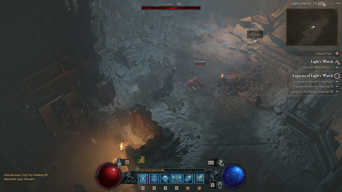 Diablo 4 How to Complete the Light's Watch Side Dungeon Gamepur