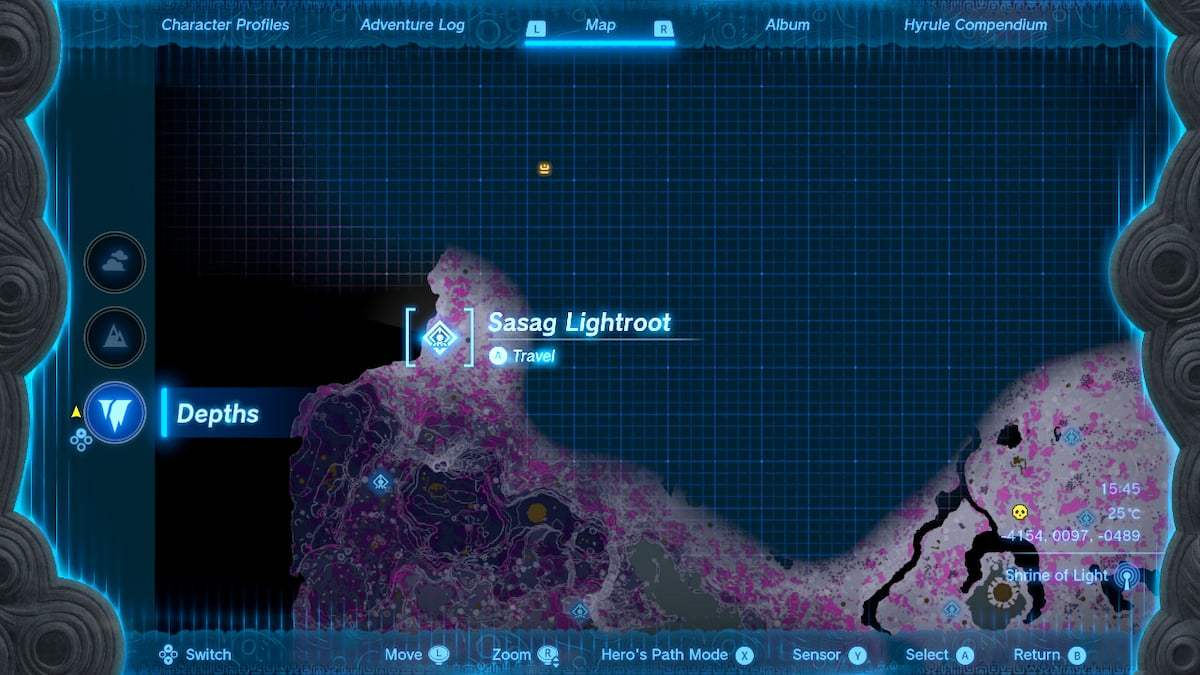 Mustuto Lightroot 왕국의 눈물 – 깊이 있는 모든 Lightroot 위치