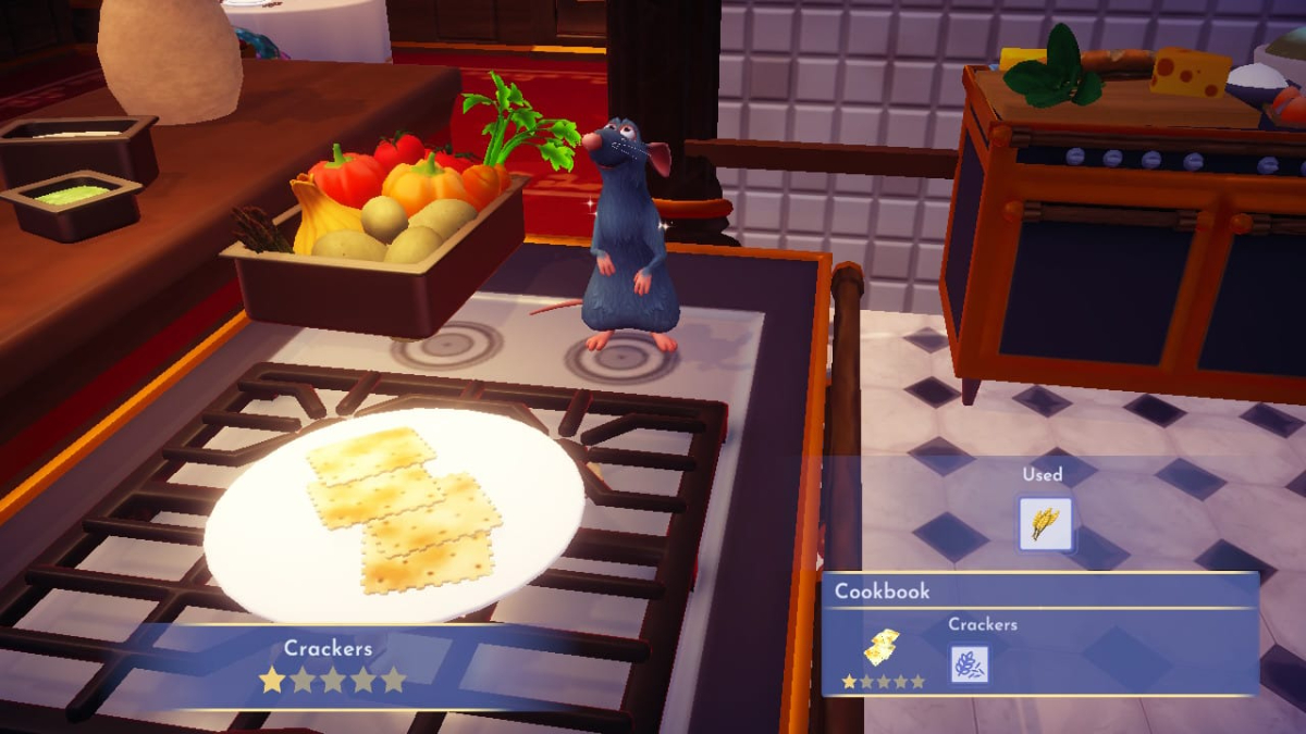 Disney Dreamlight Valley How To Make Crackers Gamepur