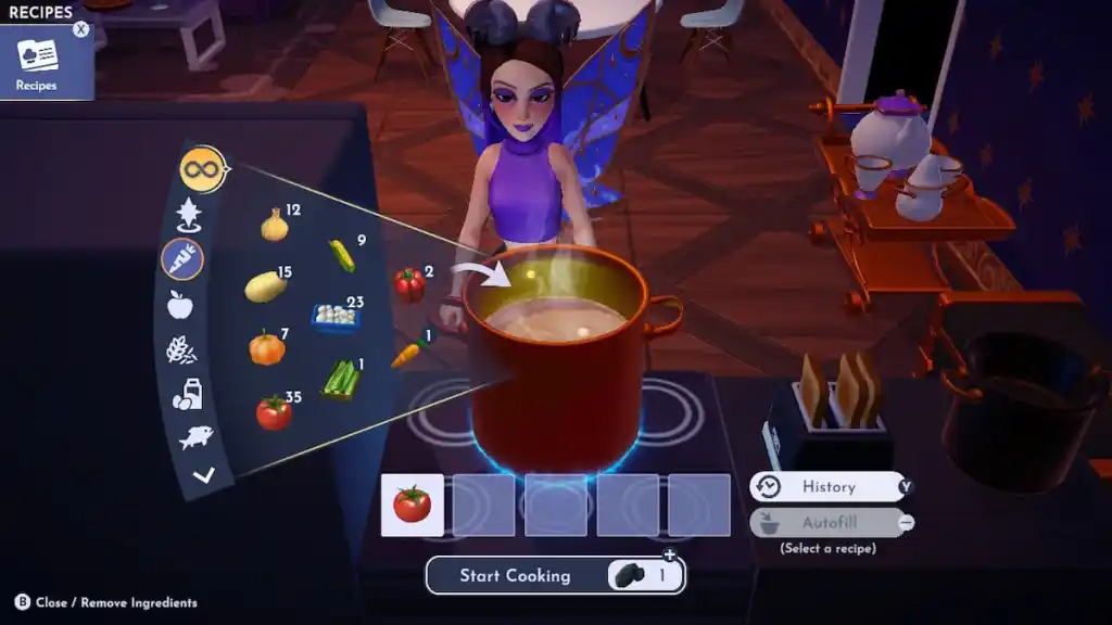 Disney Dreamlight Valley How To Make Tomato Soup