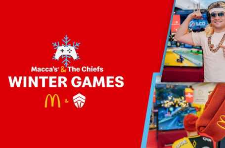  Winter Wonderland: How Macca’s & The Chiefs took gaming to the next level with their Winter Games collab 