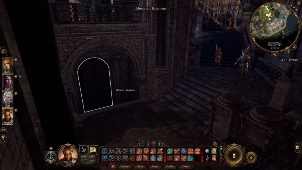 Baldur's Gate 3 Blood of Lathander basement Location