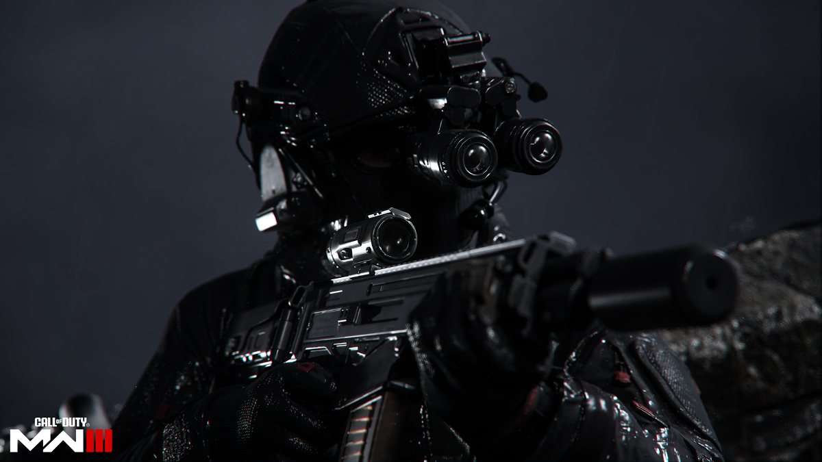 A Modern Warfare 3 Operator rising out of the water in a Campaign teaser.