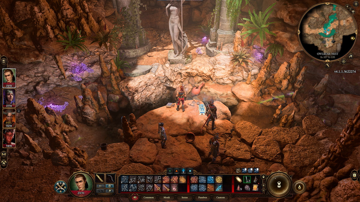 Baldur's Gate 3 - How To Open The Gilded Chest of Selûne In The Owlbear ...