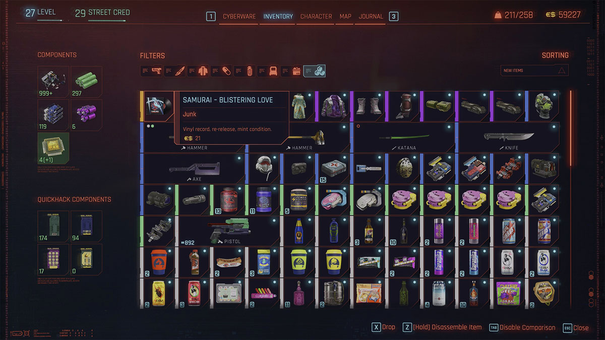 Cyberpunk 2077 How to get Legendary Item Components Gamepur