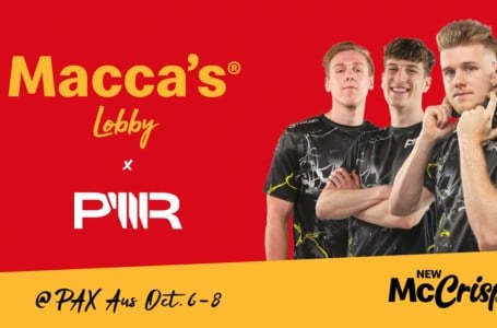  Macca’s and PWR are Teaming Up for Australia’s Biggest Gaming Event 