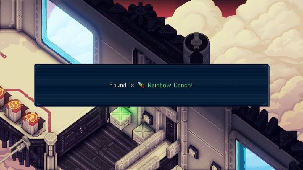 secret rainbow conch chest sky base