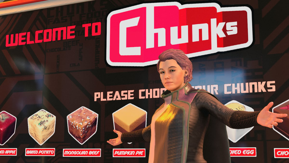 Starfield Foodie Kat of Whimsy recreated the Chunks menu in real life.