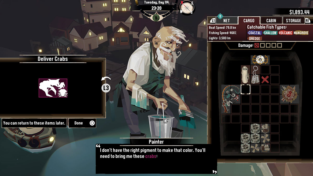 Dredge: How to Find The Painter & Customize Your Boat