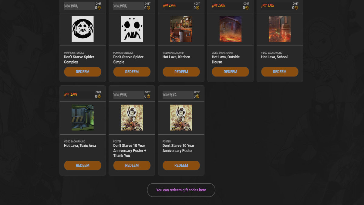 Don't Starve Together - All Codes (October 2023) - Gamepur