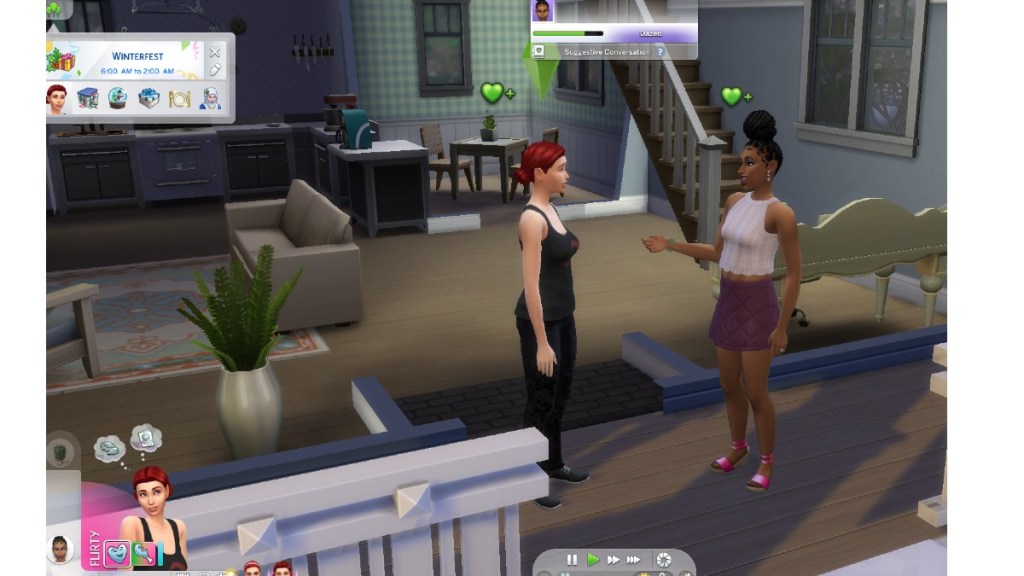 Flirting with the Married Neighbor Sims 4
