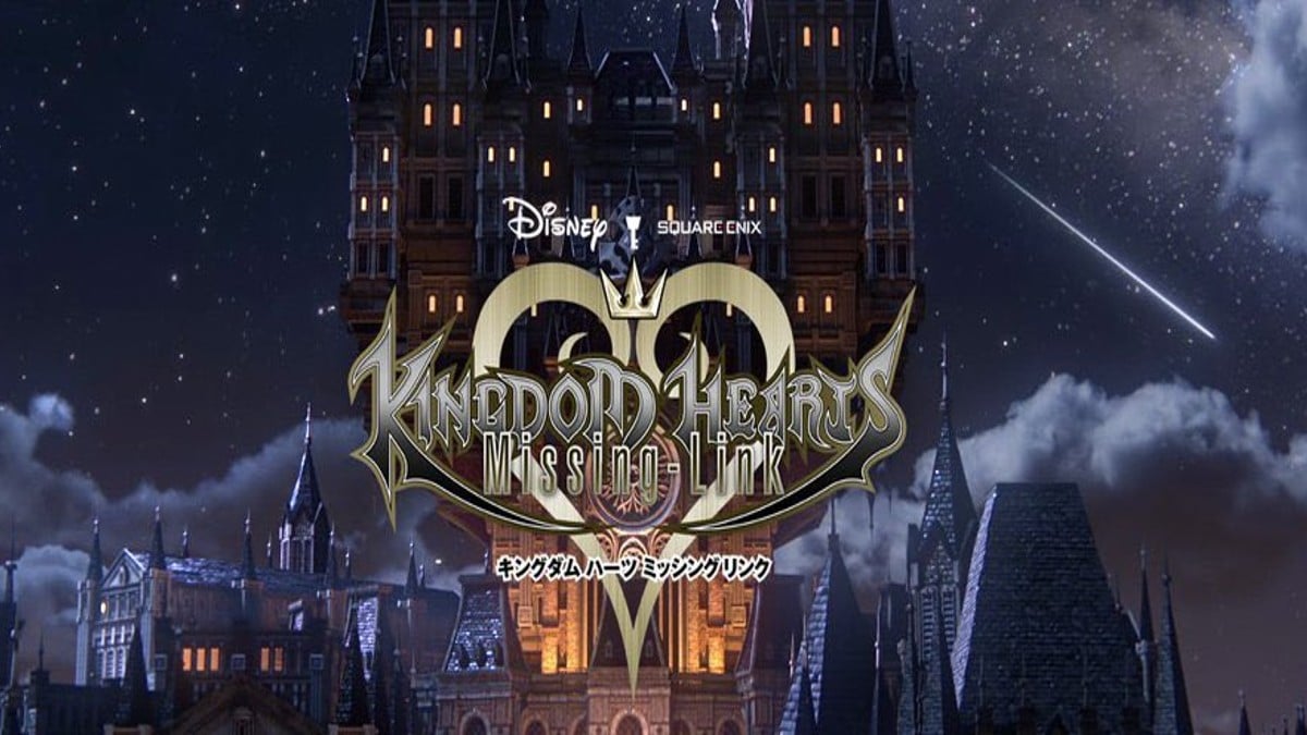 Kingdom Hearts Missing Link Banner