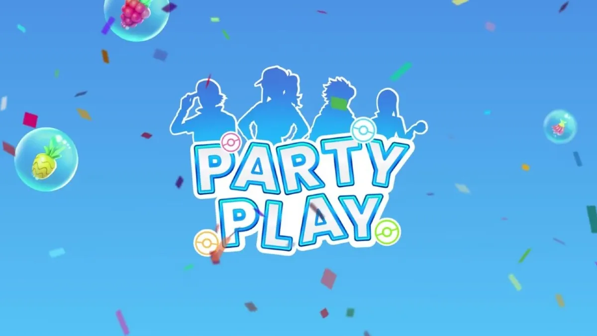 Party Play Pokemon Go Logo