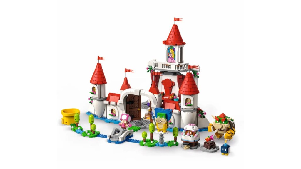 Peach's Castle Lego Set