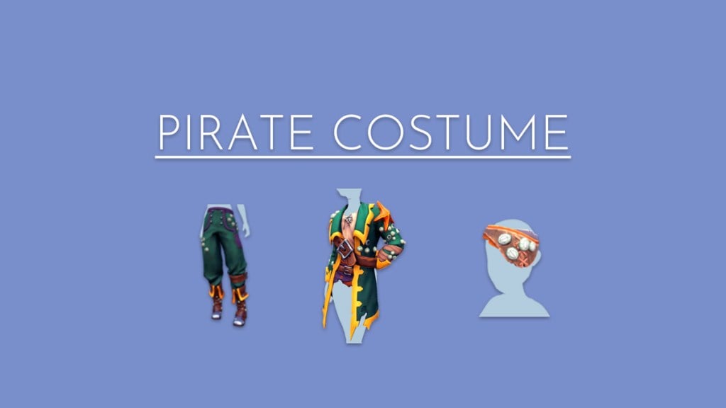 Идея пиратского костюма на Хэллоуин DDV