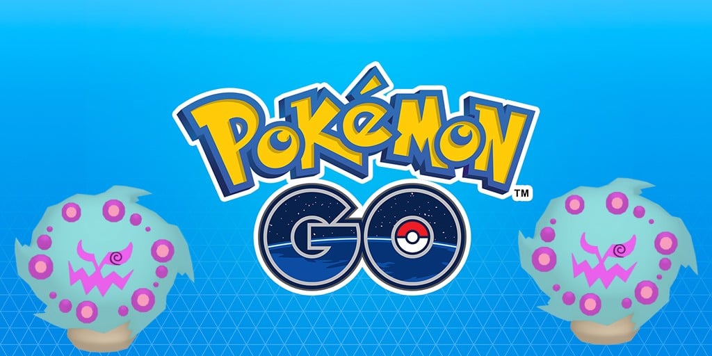 Логотип Pokemon Go с блестящим Спиритомбом