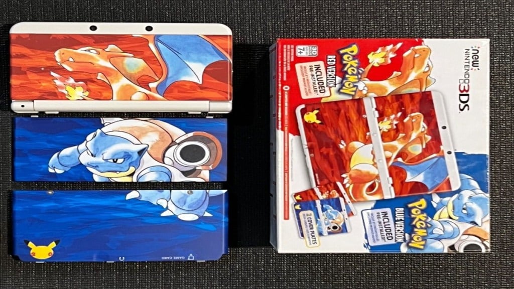 Покемон Красный и Синий 3DS