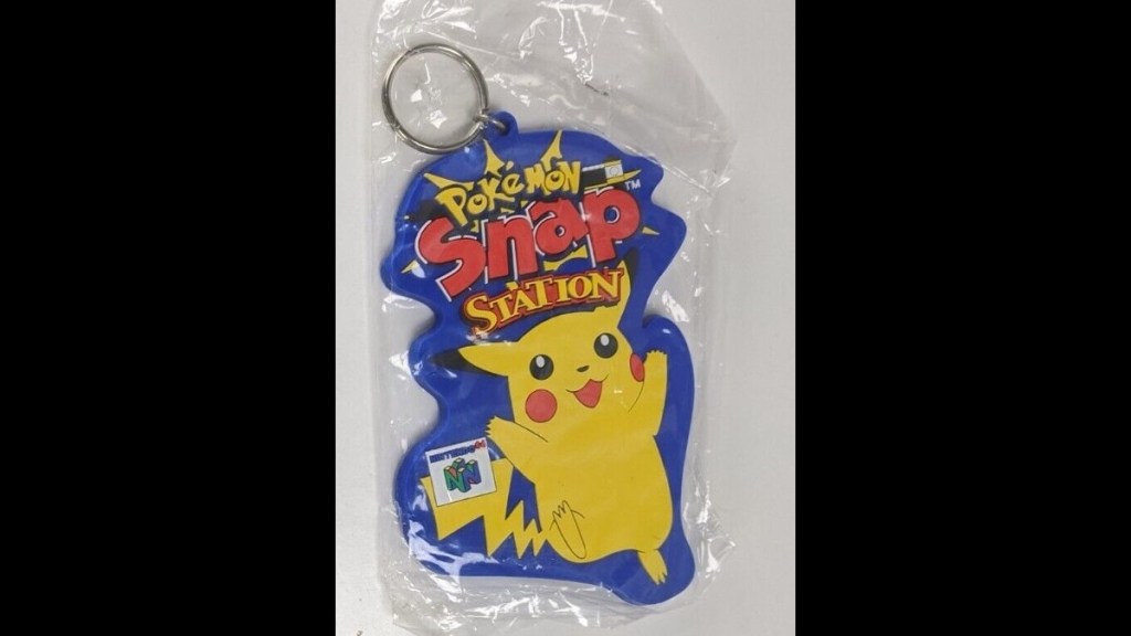 Pokemon Snap Station Keychain