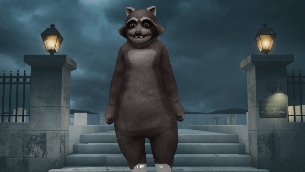 Raccoon Costume Sims 4
