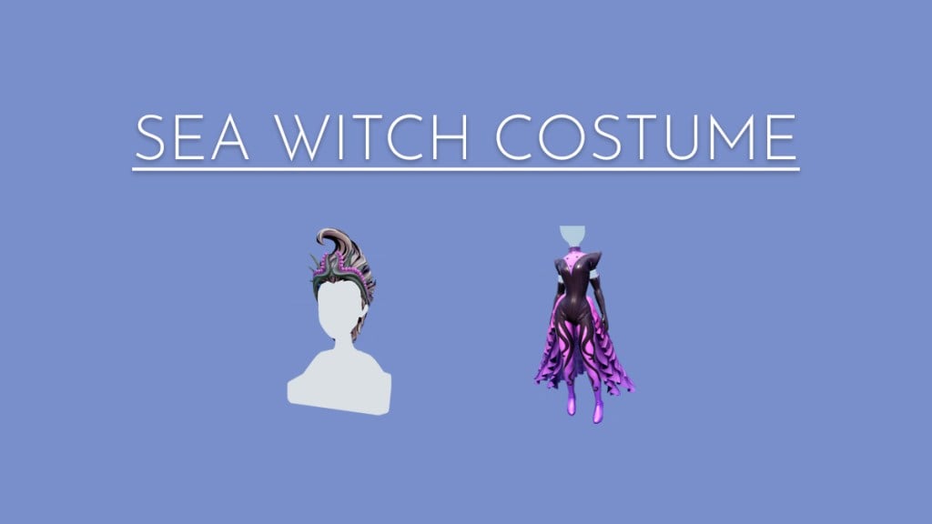 Идея костюма морской ведьмы на Хэллоуин DDV