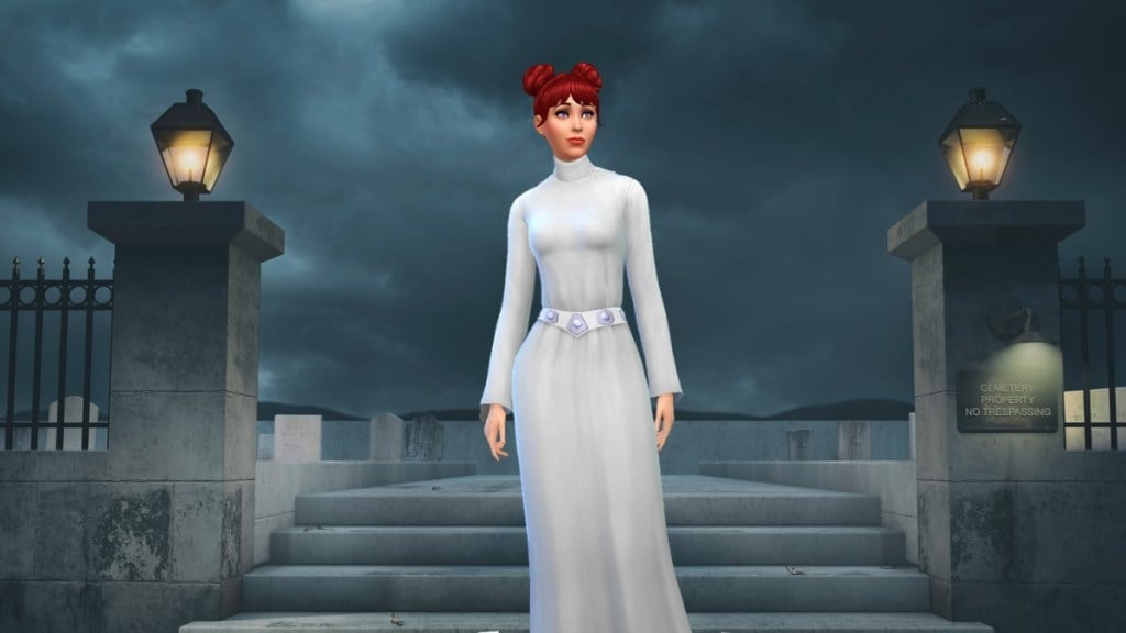 Sims 4 Princess Leia