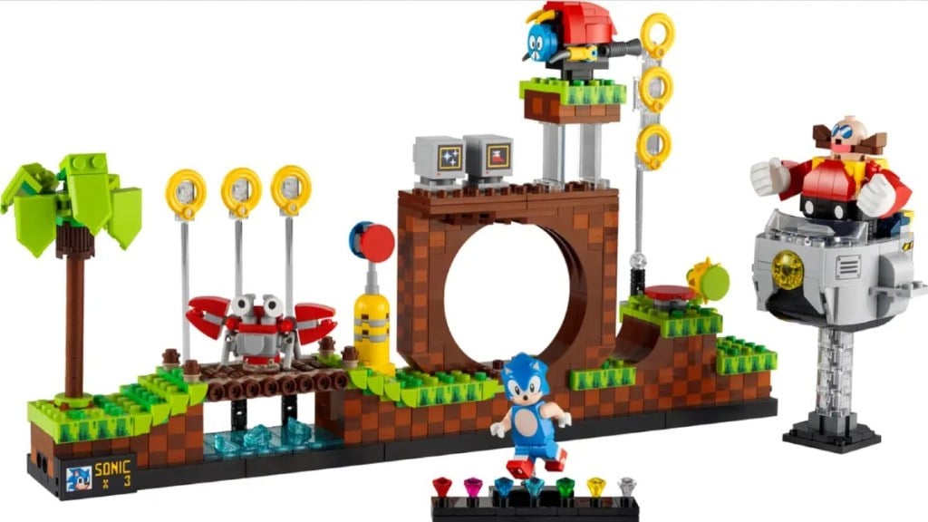 Sonic the Hedgehog lego set