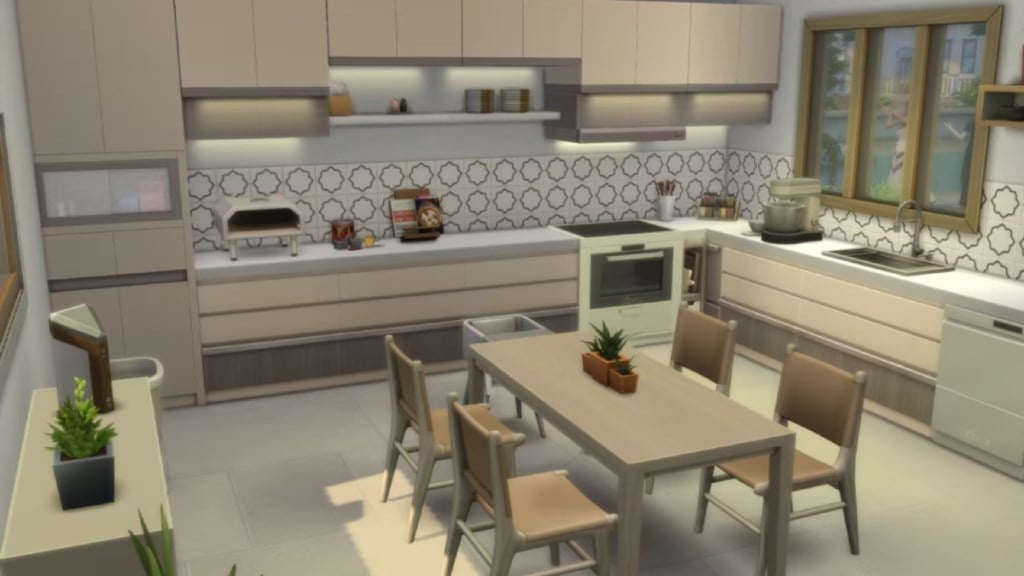Стилизованная комната The Sims 4