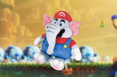  Super Mario Bros. Wonder Elephant Power-Up Plushies Coming 2024 