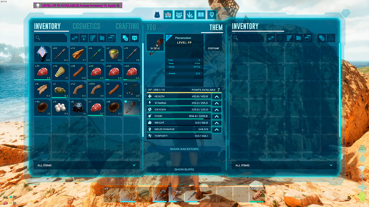 ARK Survival Ascended: Pteranodon Addomesticato Full RealBlack Per PS5/XBOX/PC