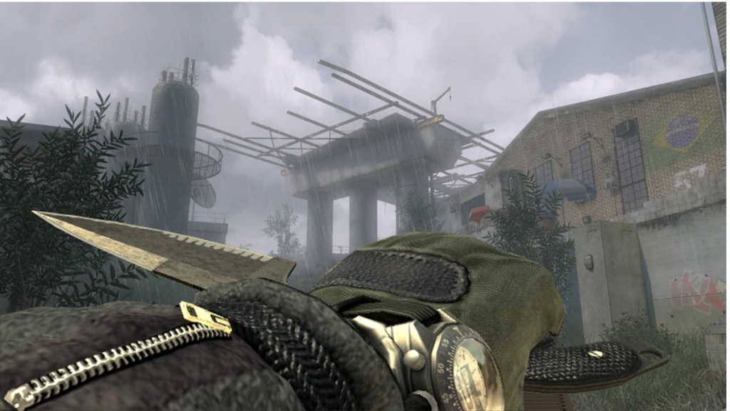 Тактический нож был важной частью Call of Duty Modern Warfare 2. 