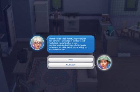 New The Sims 4 Update Glitch Has Babysitter Determined to Watch Your Nonexistent Kids