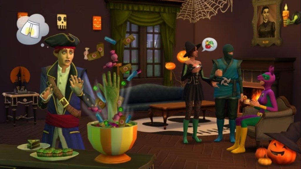 Каталог The Sims 4 Жуткие вещицы