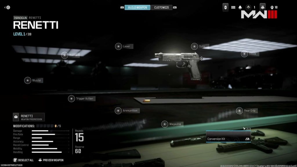 Weapon Conversion Kits will allow players to completely redesign a gun in Modern Warfare 3. 