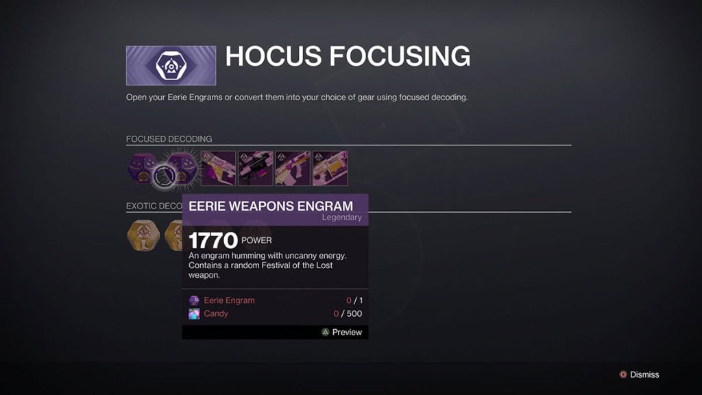 festival-of-the-lost-weapon-engram-destiny-2