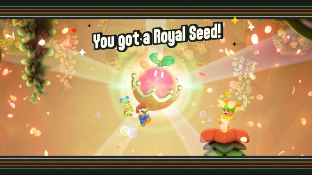 super mario wonder seed