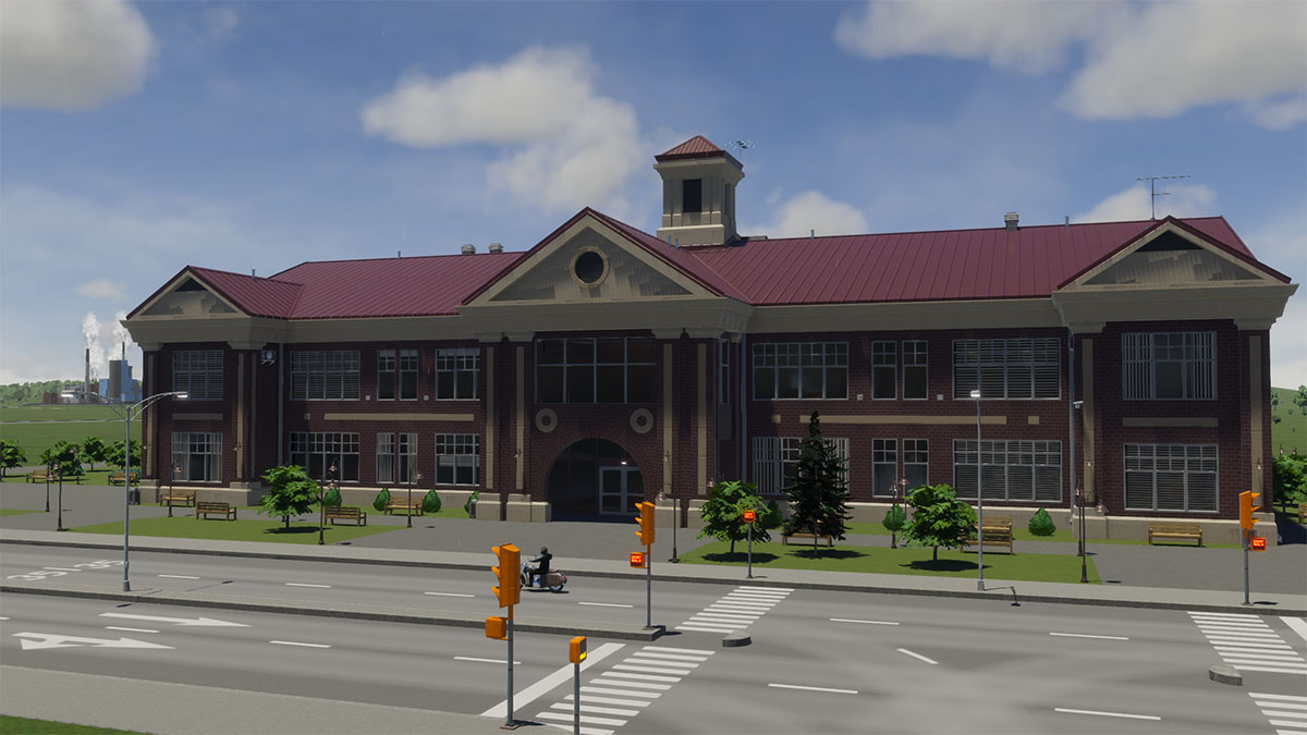 Cities Skylines 2 School