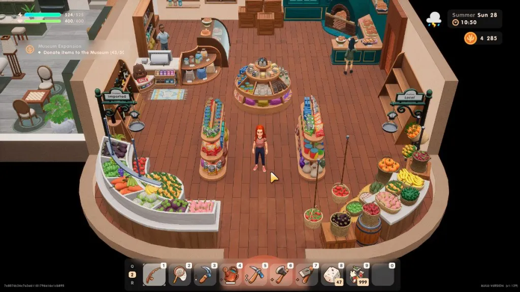 Coral Island Sam's Store