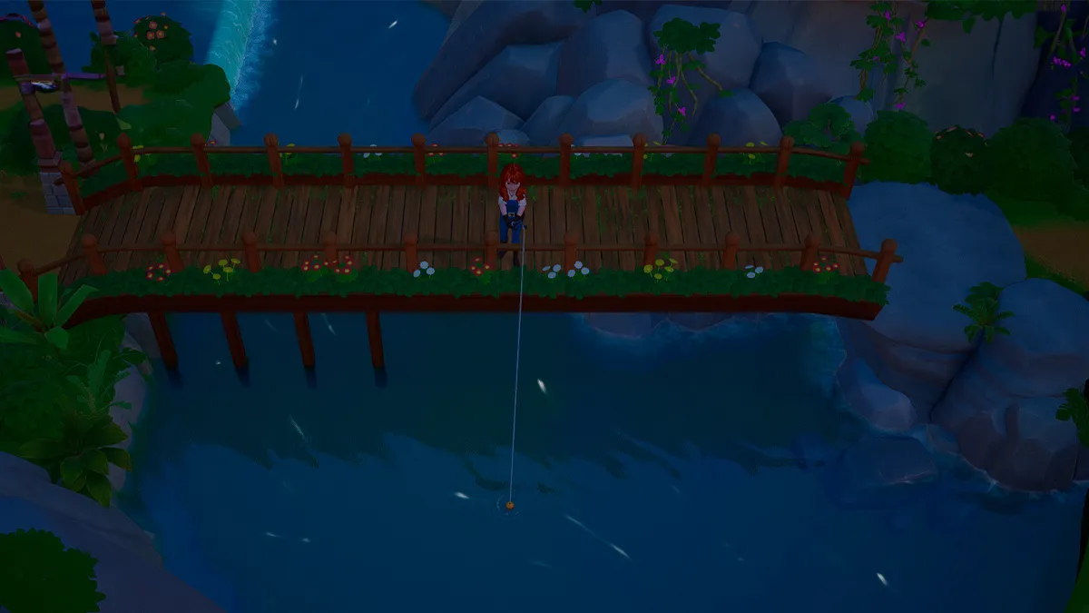 How to Fish in Coral Island