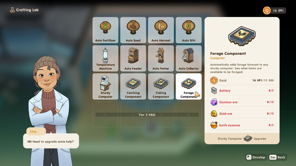 Lab Upgrades in Coral Island All Equipment & Upgrades Gamepur