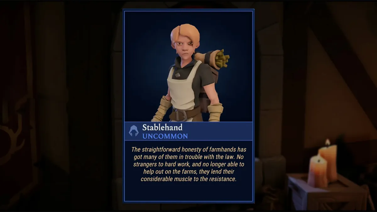 Stablehand Class For The King 2