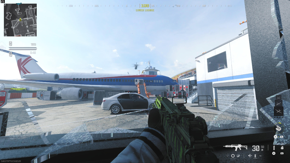 Call of Duty Modern Warfare 3 Window View Airplane Holger 556