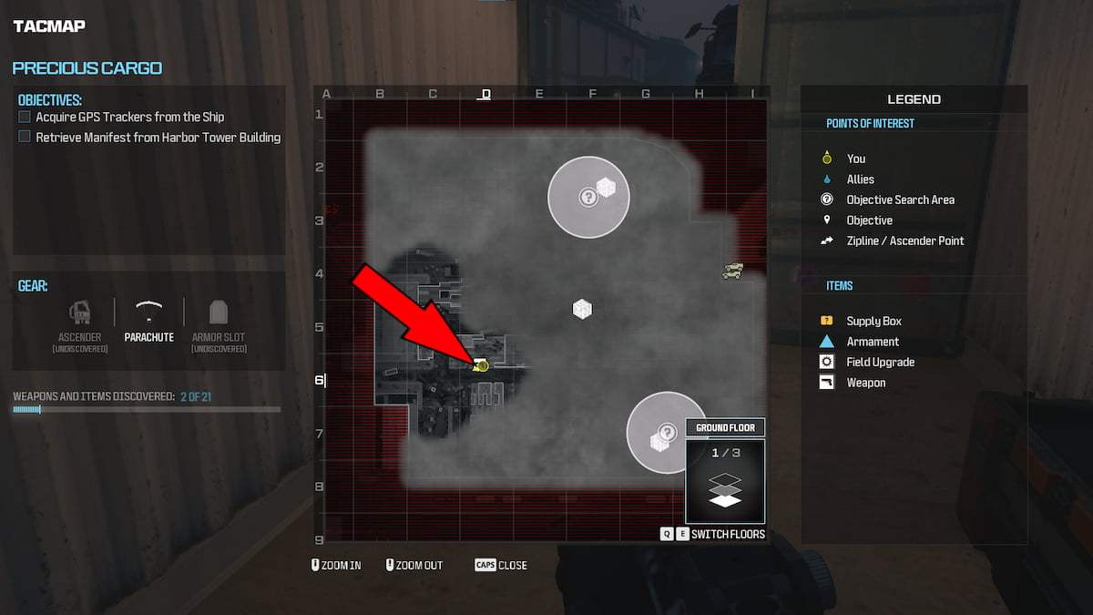 All Weapons & Item Locations for Precious Cargo in CoD Modern Warfare 3 ...