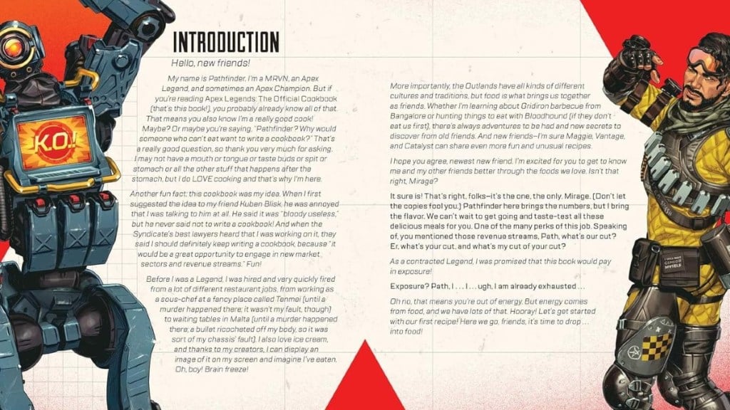 Mirage Pathfinger Apex Legends Official Cookbook