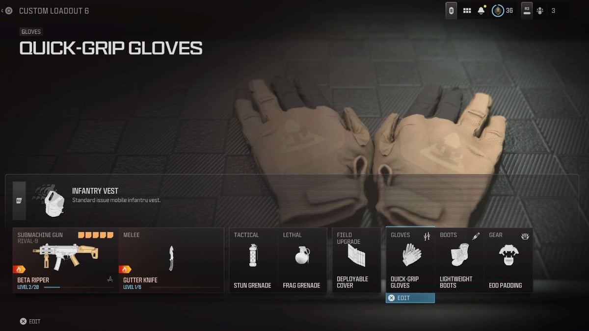 Rival-9 Quick-Grip Gloves