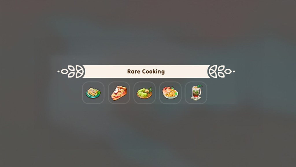 Rare Cooking Coral Island