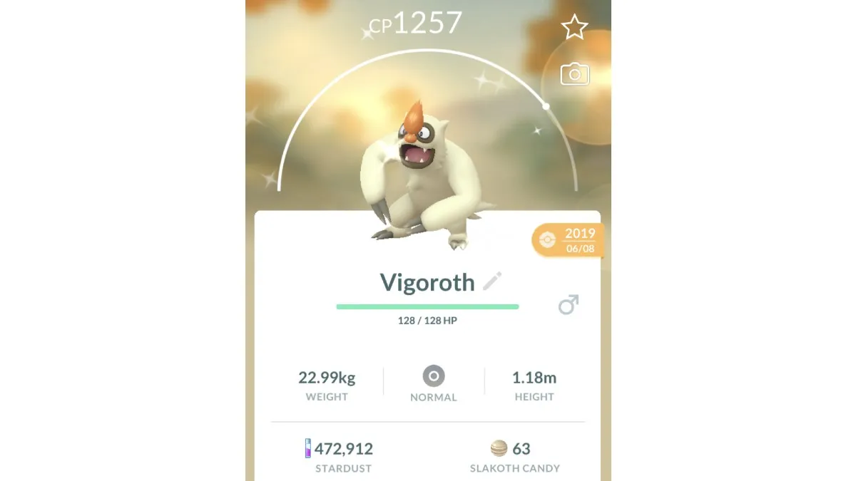 Shiny Vigoroth
