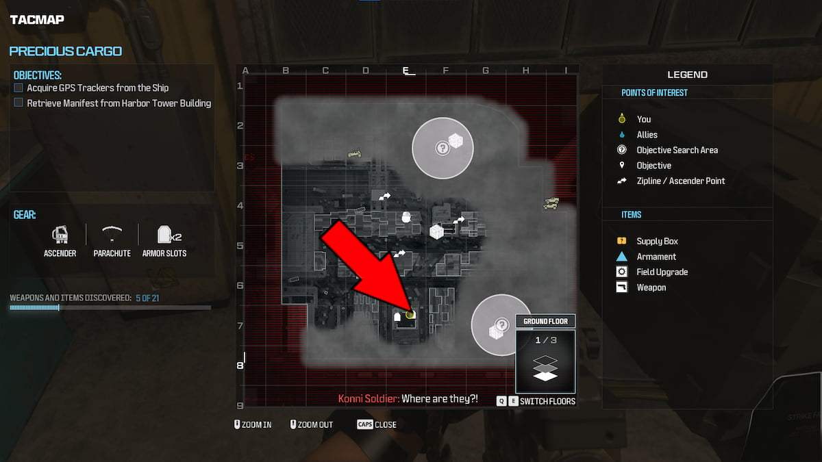 All Weapons & Item Locations for Precious Cargo in CoD Modern Warfare 3 ...