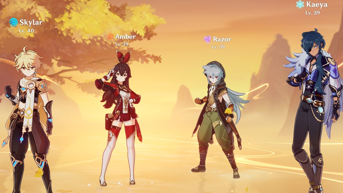 Genshin Impact characters