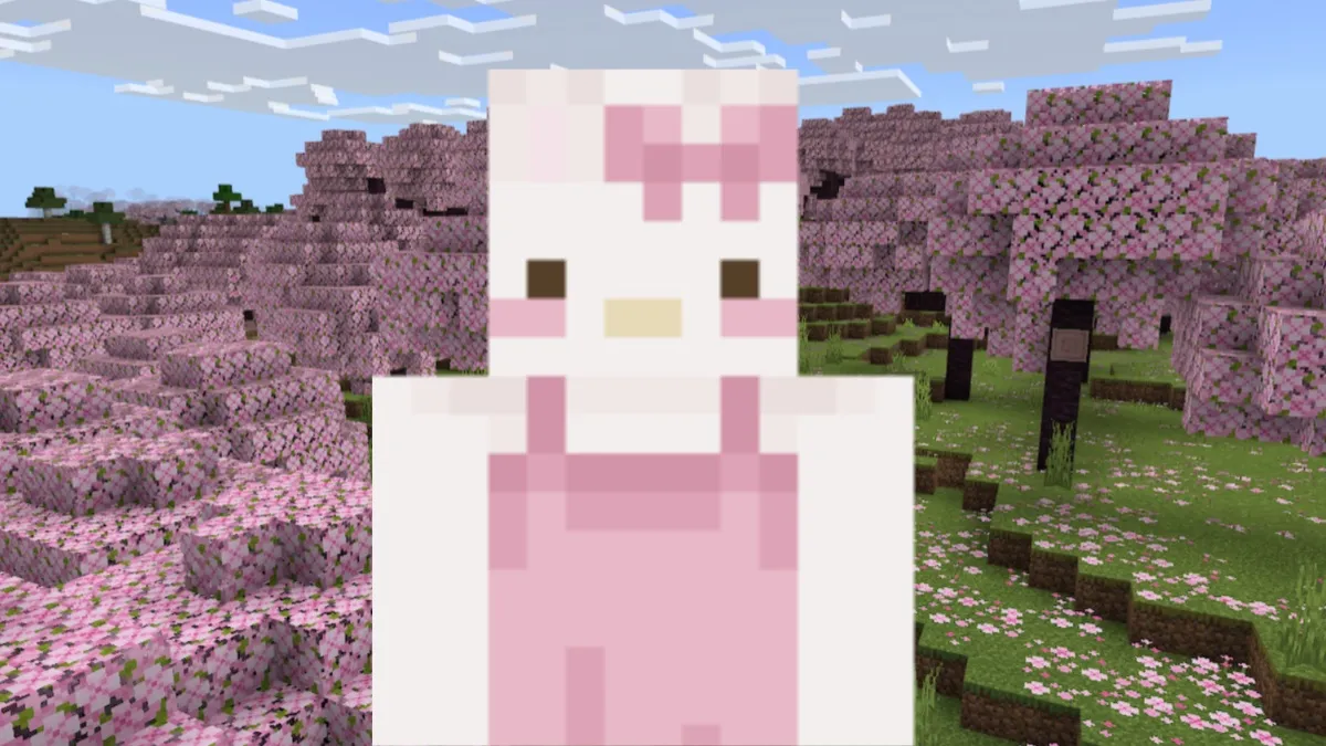 Hello Kitty Minecraft Skin