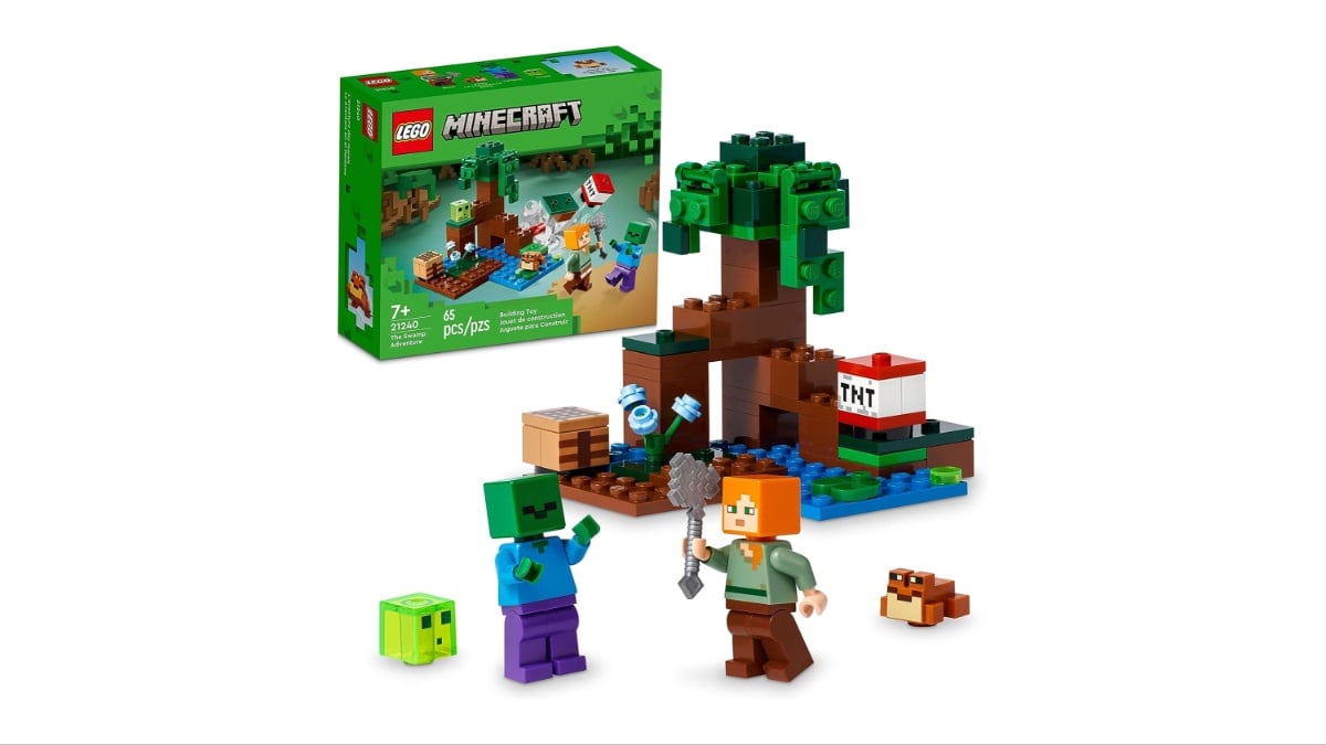 LEGO Minecraft The Swamp Adventure Set
